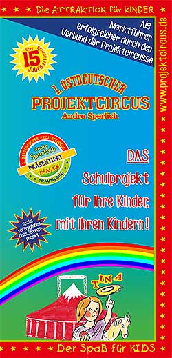 Projektcircus - Flyer